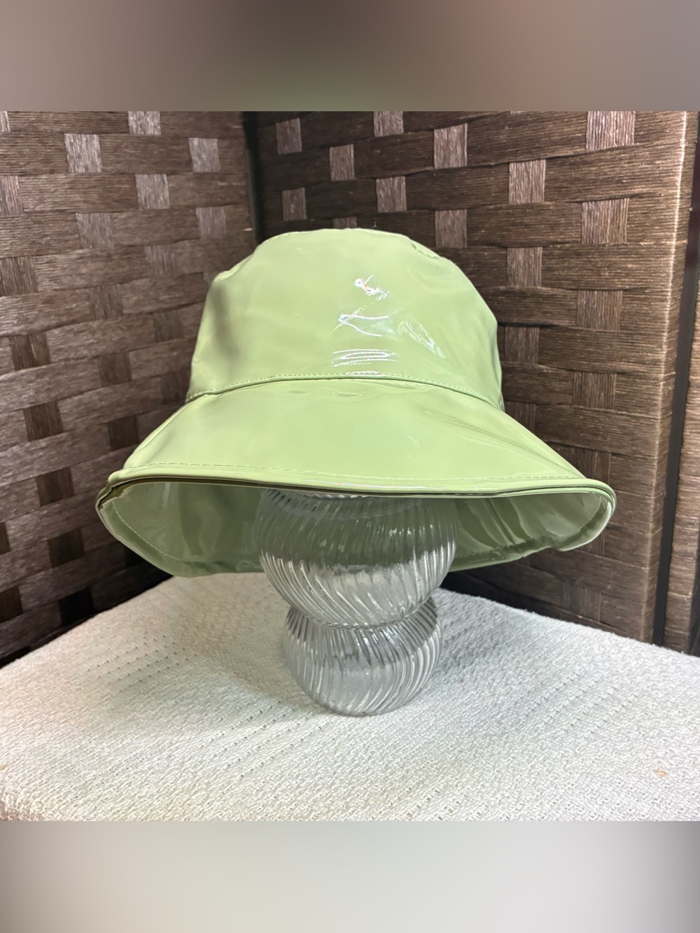 Mint Green Waterproof Bucket Hat